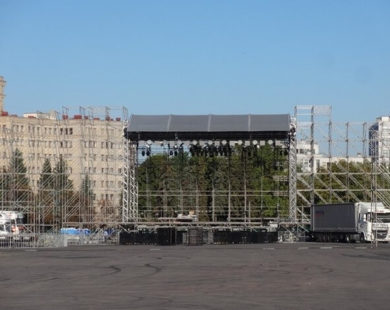 У Кернеса на свята витратять 5 мільйонів на підготовку майдану Свободи до концертів
