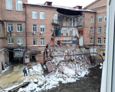Обвалення будівлі на Гагаріна: ХАЦ знайшов дозвільні документи